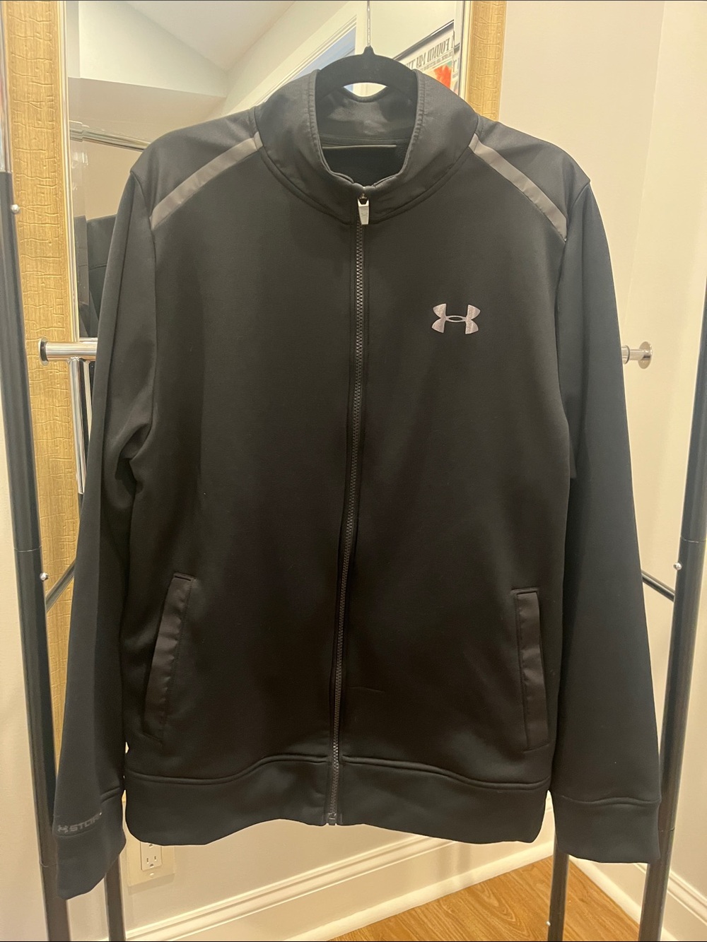 Under Armour Black Performance Full-Zip Jacket